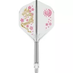 Target Japan K-Flex Junya Koikawa Smash integrované No2 letky a dlouhé násadky na šipky