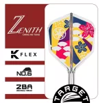Target Japan K-Flex integrované letky No6 a střední násadky na šipky