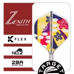 Target Japan K-Flex integrované letky No2 a střední násadky na šipky