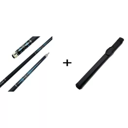   Pool kulečníkové tágo CueSir Carbon Nr. 2 dvoudílné + pouzdro zdarma (akce)