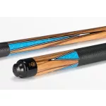 Pool kulečníkové tágo McDermott G1002 Blue Denim/Zebra, dvoudílné