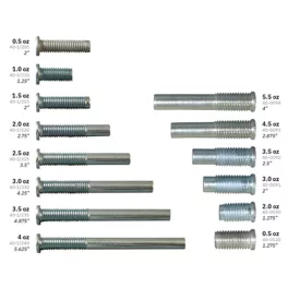 McDermott závaží šroub 1/2" 1,5 Oz
