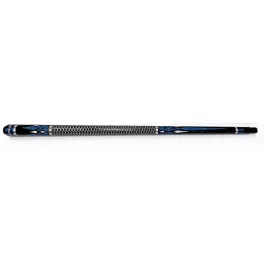   Pool kulečníkové tágo Wildcat Carbon Nr. 30. modré dvoudílné