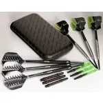 Pouzdro na šipky Harrows Slimcase černé na 2 sety šipek