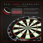 Sisalový terč Winmau BLADE 6 DUAL CORE, turnajová kvalita