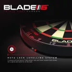 Sisalový terč Winmau BLADE 6 TRIPLE CORE, turnajová kvalita