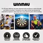 Sisalový terč Winmau Equalizer oficiální tréninkový terč JDC