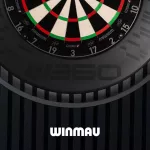 Kompletní šipkařský set s terčem Winmau Blade 360, surroundem, 2 sety šipek, startovací čarou a výst