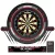 Kompletní šipkařský set s terčem Winmau Blade 6, šedým surroundem, 2 sety šipek, startovací čára a v