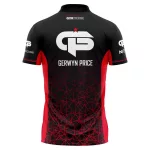 Originální dres Red Dragon Gerwyn Price Iceman Inferno Tour červený, velikost M