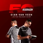 Dres Red Dragon 50 Year Limited Edition, Gian Van Veen – velikost XXL