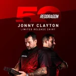 Dres Red Dragon 50 Year Limited Edition, Jonny Clayton – velikost XL