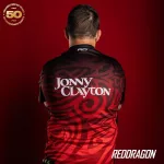 Dres Red Dragon 50 Year Limited Edition, Jonny Clayton – velikost XL