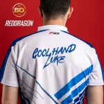 Turnajový dres Red Dragon 50 Year Limited Edition Shirt Luke Humphries, velikost M