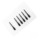 Konverzní karbonové hroty na šipky L-Style Hard Lip Points Carbon černé 25mm, závit 2BA, 6ks