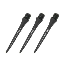 Konverzní karbonové hroty na šipky L-Style Hard Lip Points Carbon černé 30mm, závit 2BA, 6ks