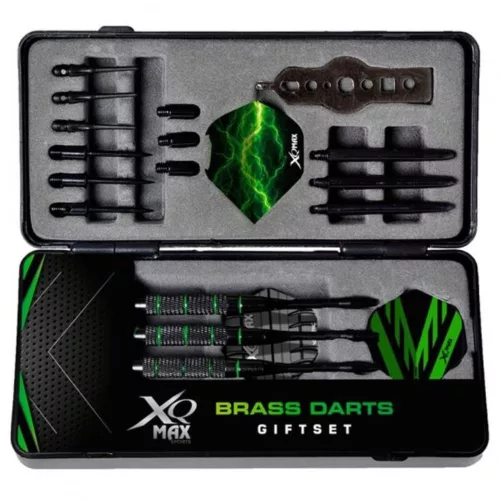 Dárkový set XQMax Giftset soft šipky Blackline 16g s příslušenstvím