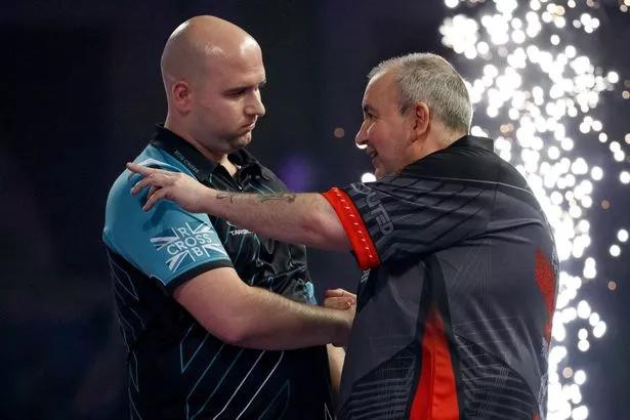 Phil Taylor a Rob Cross