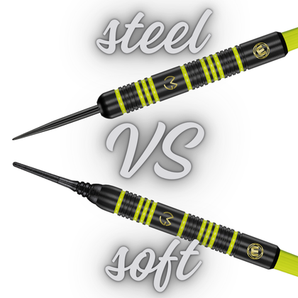 Šipky steel nebo soft – jaký je v tom rozdíl?