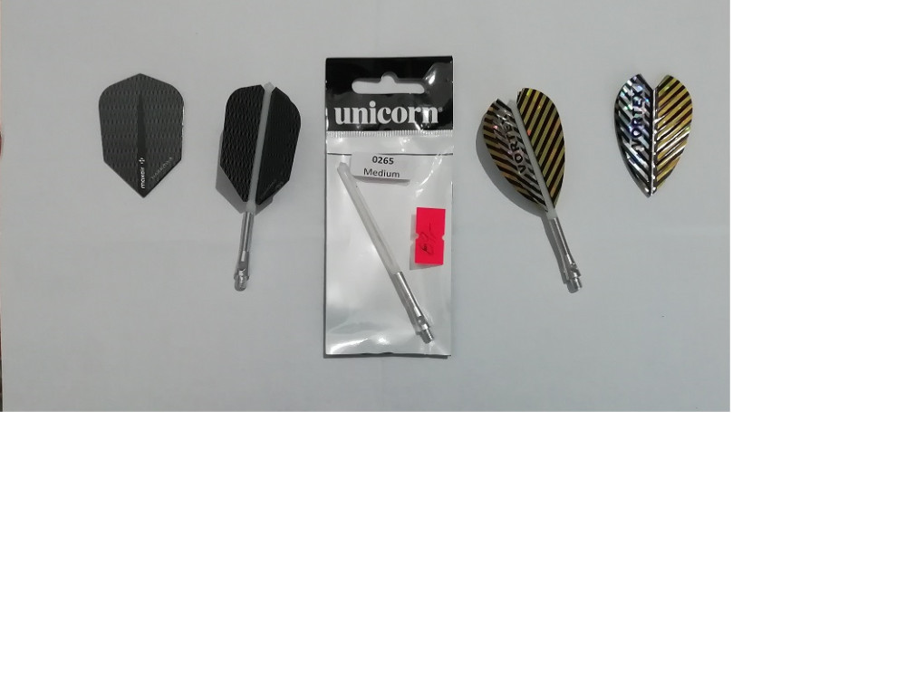 Násadky na šipky Unicorn Phase 5 natural Titanium
