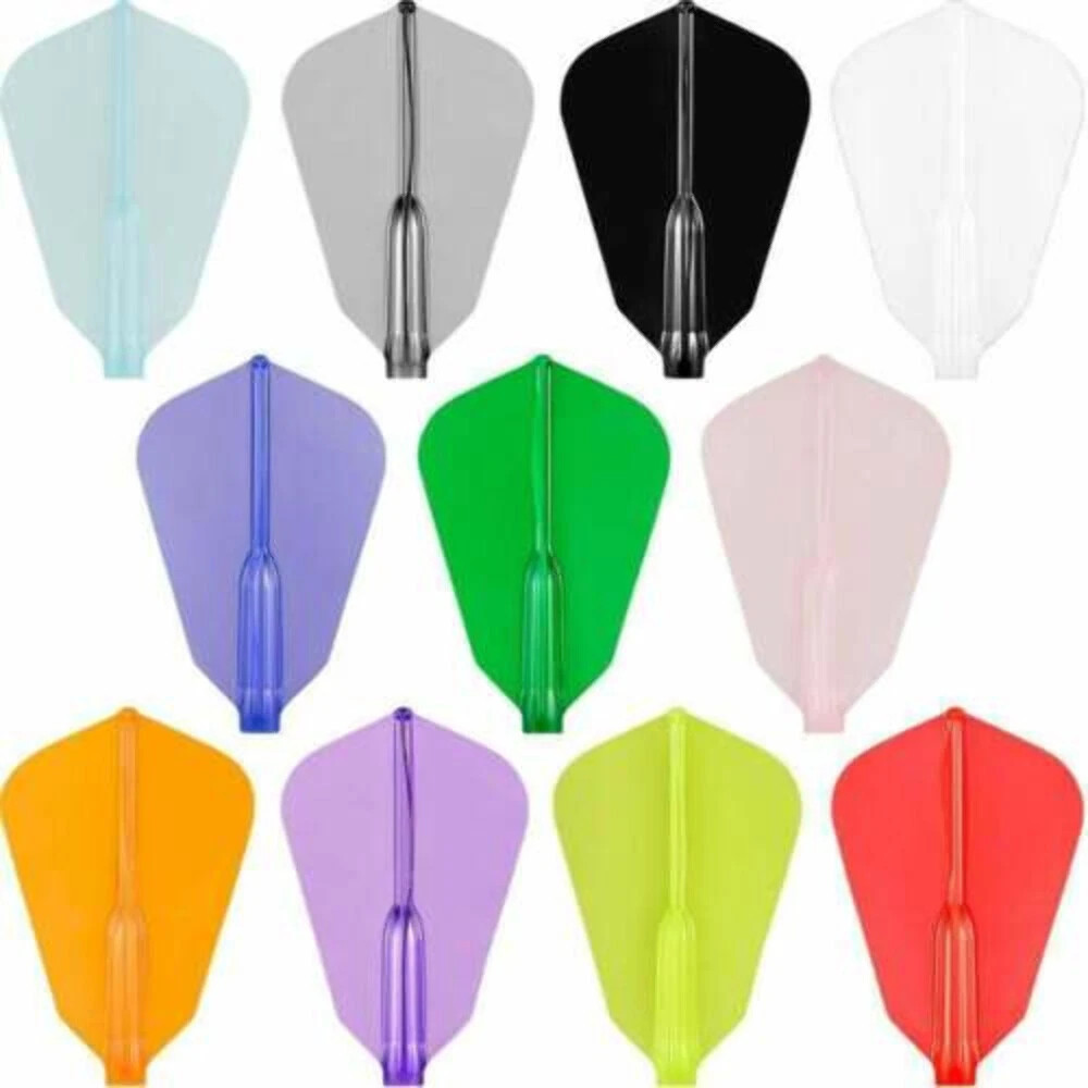 Letky na šipky Cosmo Fit Flight Standard bílé, 6ks
