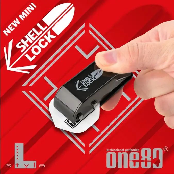   Kroužky na násadky L-Style Shell Lock Ring plastové, zelené, 6ks
