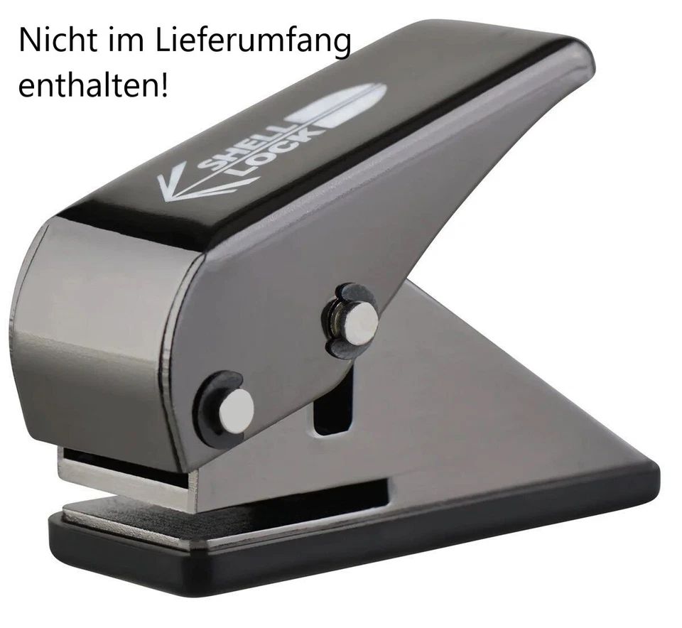 Děrovač letek ONE80 x L-Style Shell Lock
